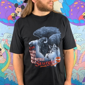 Vintage 1999 Black Hills Sturgis Harley Davidson T-shirt
