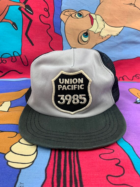 Vintage 90s Union Pacific 3985 Hat - Etsy