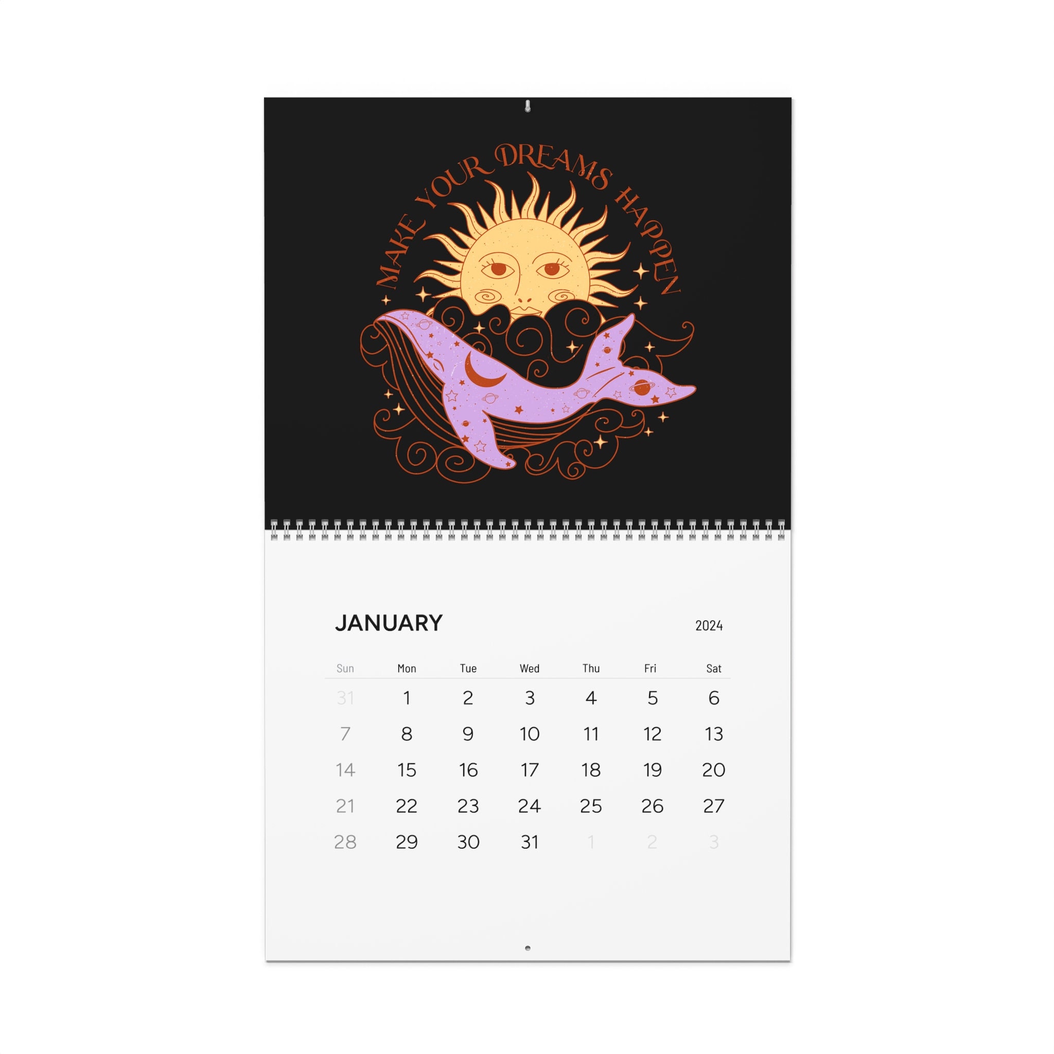 Witchy Wall Calendar 2024 Sophi Rosalinde
