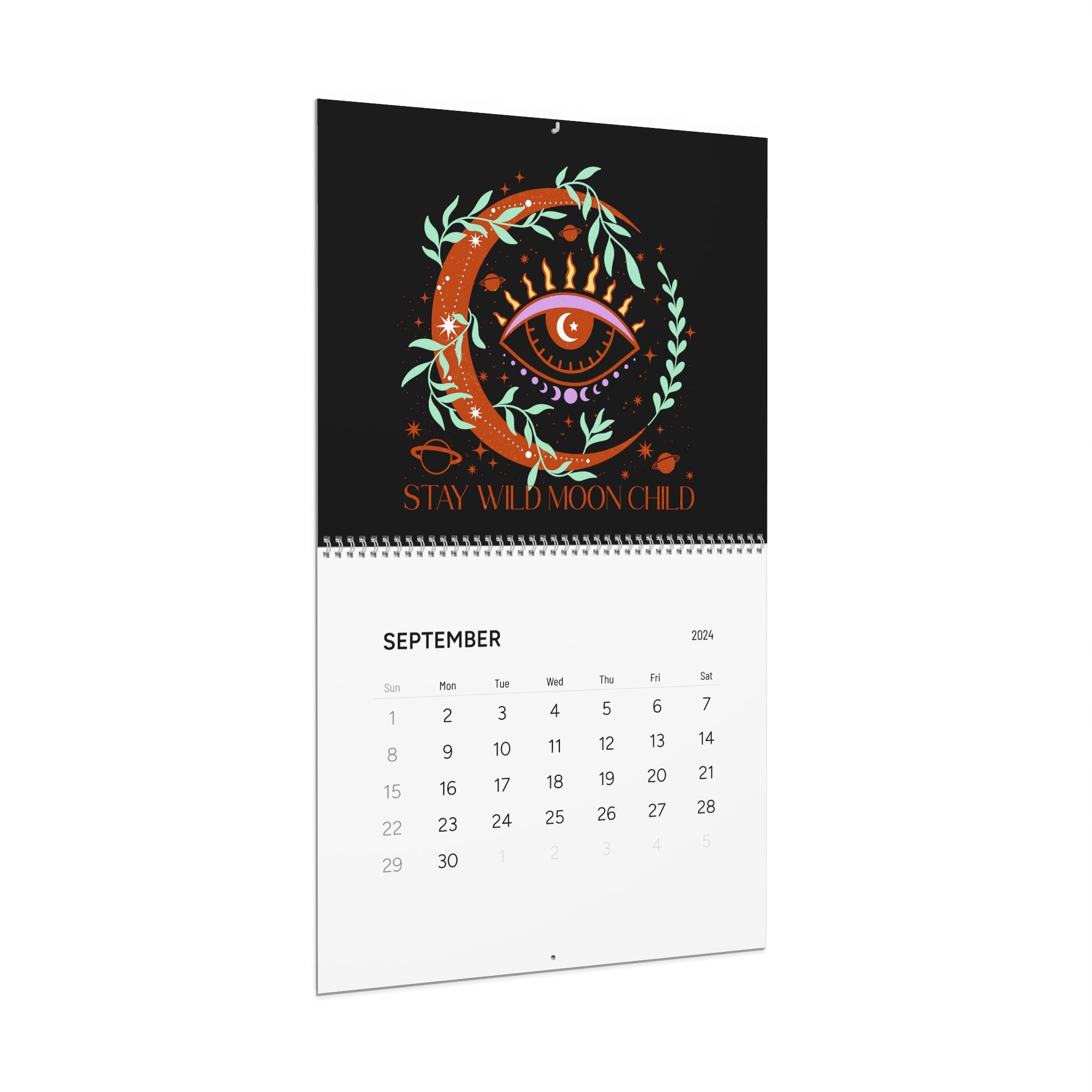 Witch wall calendar 2024, witchy celestial wall calendar 2024 sold by