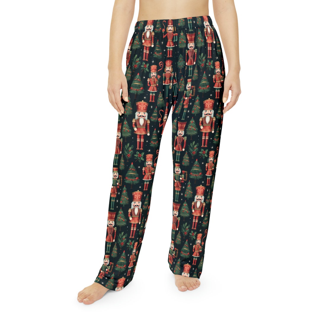 Christmas Nutcracker Women's Pajama Pants AOP Christmas Etsy