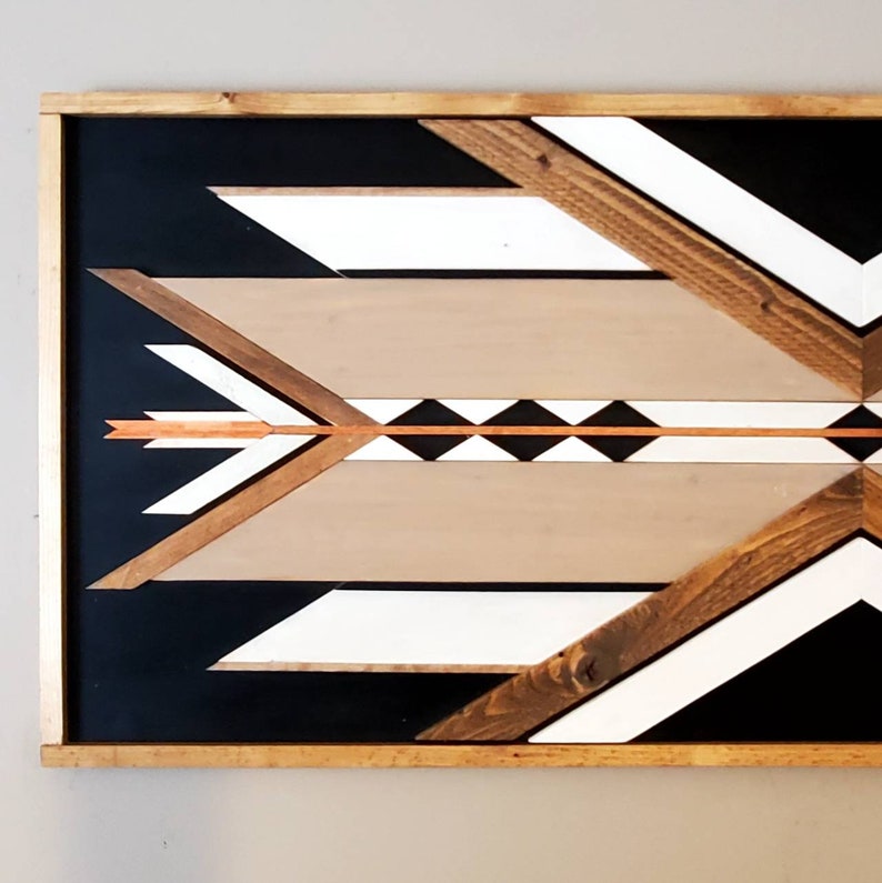 Reclaimed Pallet Wood Wall Art Unique Etsy