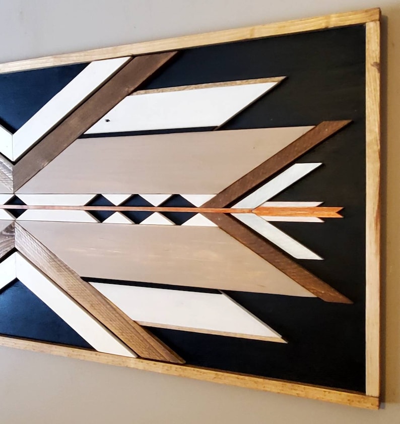 Reclaimed Pallet Wood Wall Art Unique Etsy