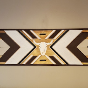 Reclaimed Pallet Wood Wall Art ~ Southwestern