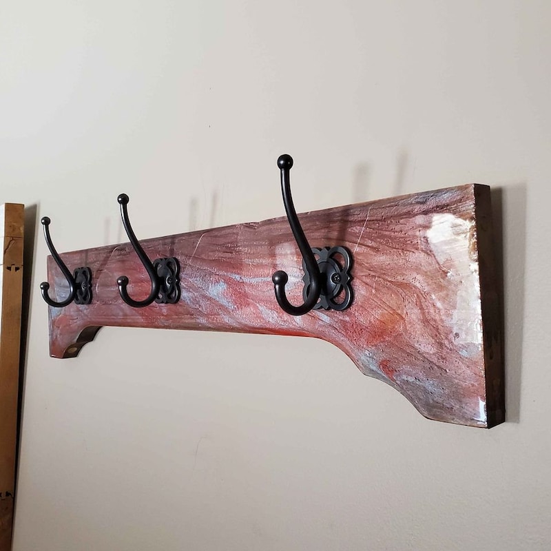 Repurposed Coat Rack - Etsy