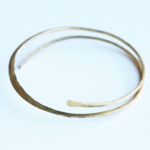 Forged Brass Bangle