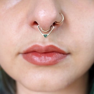 Geometric septum jewelry sales
