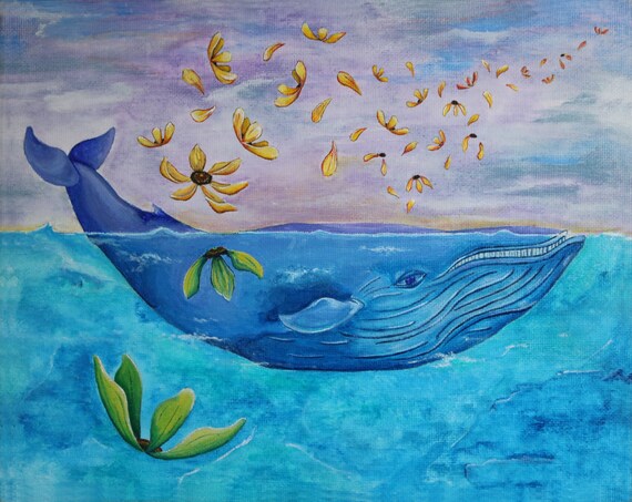 Flowery Whale