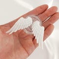 Handmade Angel Wing Resin Phone Grip – Resin Feather, Magnetic/Adhesive product logo