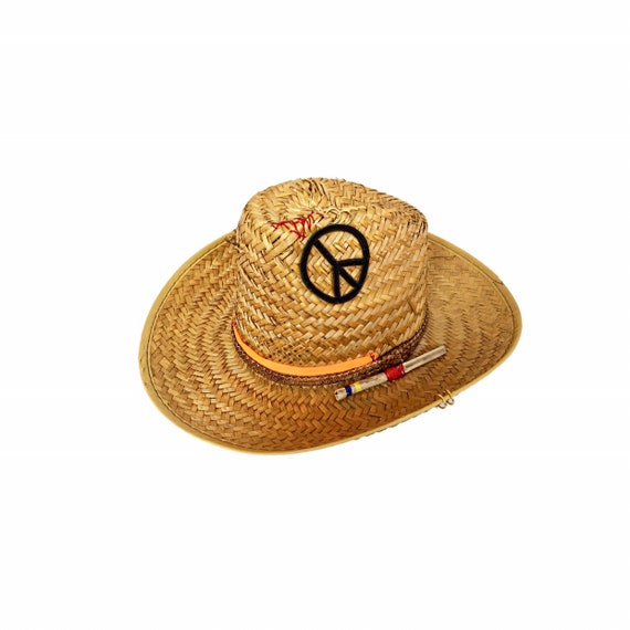 Handmade one of a kind hat Custom Handmade Hat one-of-a-kind Bespoke Fedora Sombrero  main image 3