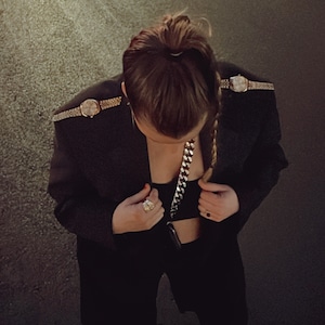 Timeless Blazer - black unisex made to order cropped blazer