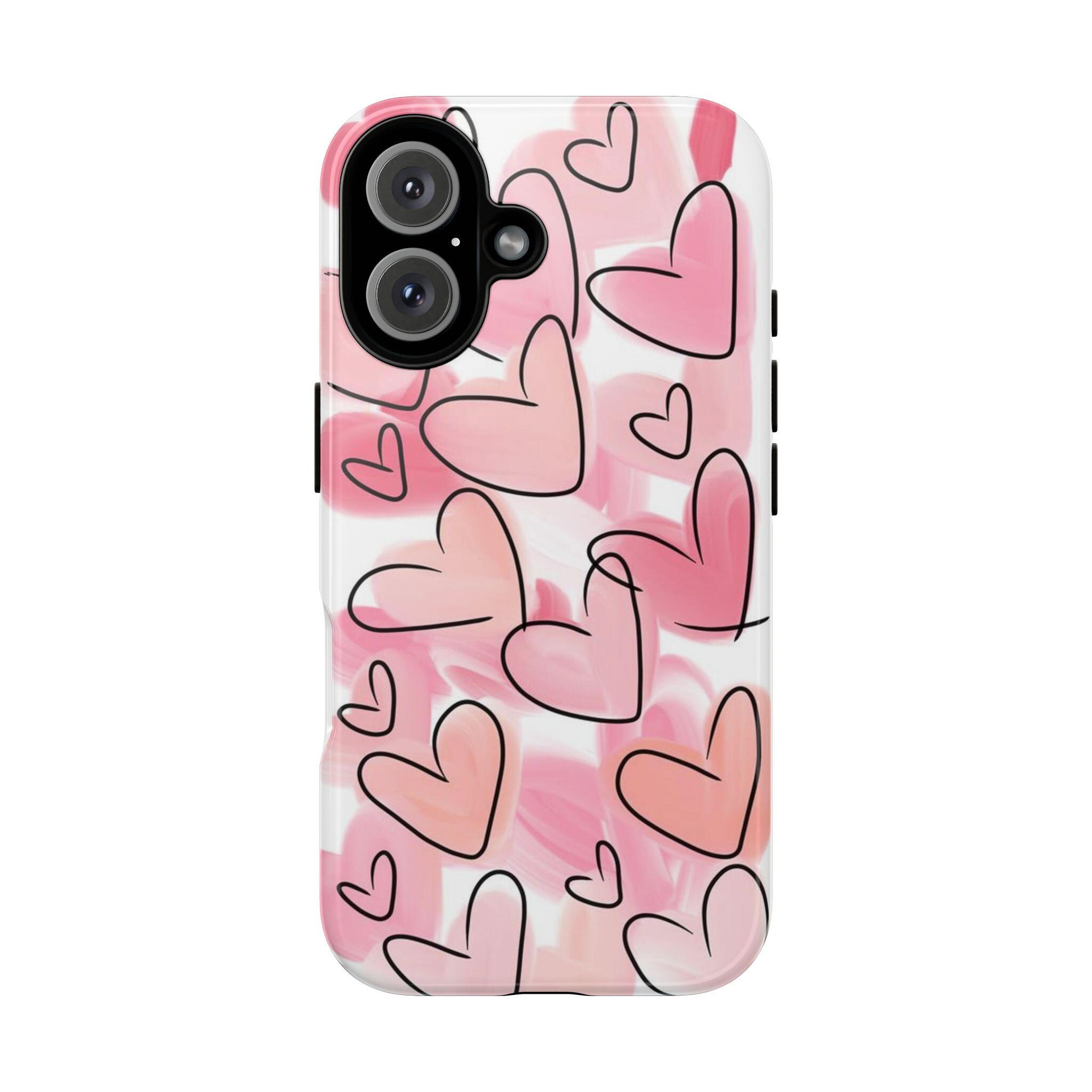 Heart Valentines Day Tough Phone Cases