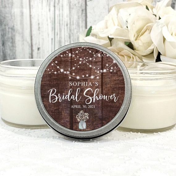 Bulk Barn Bridal Shower Favor Bridal Shower Candle Favors Etsy