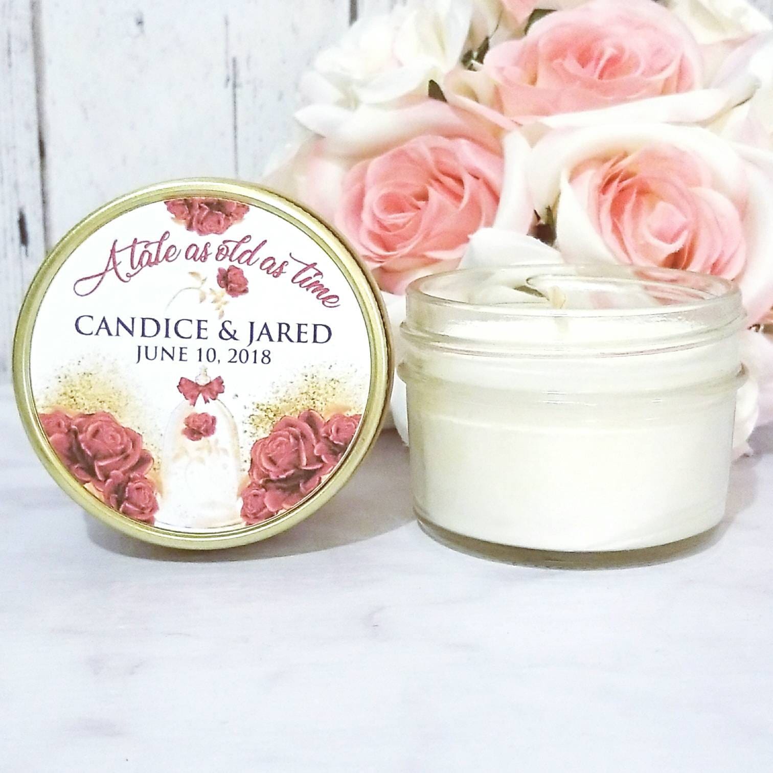 1 4oz Fairytale Wedding Favors A Tale as old as Time Etsy