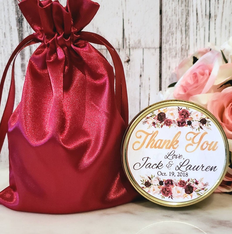 Fall Wedding Favors 12 Set Burgundy Wedding Favors Candles Candles Wedding Favor Burgundy Gold Wedding Burgundy and Blush Wedding
