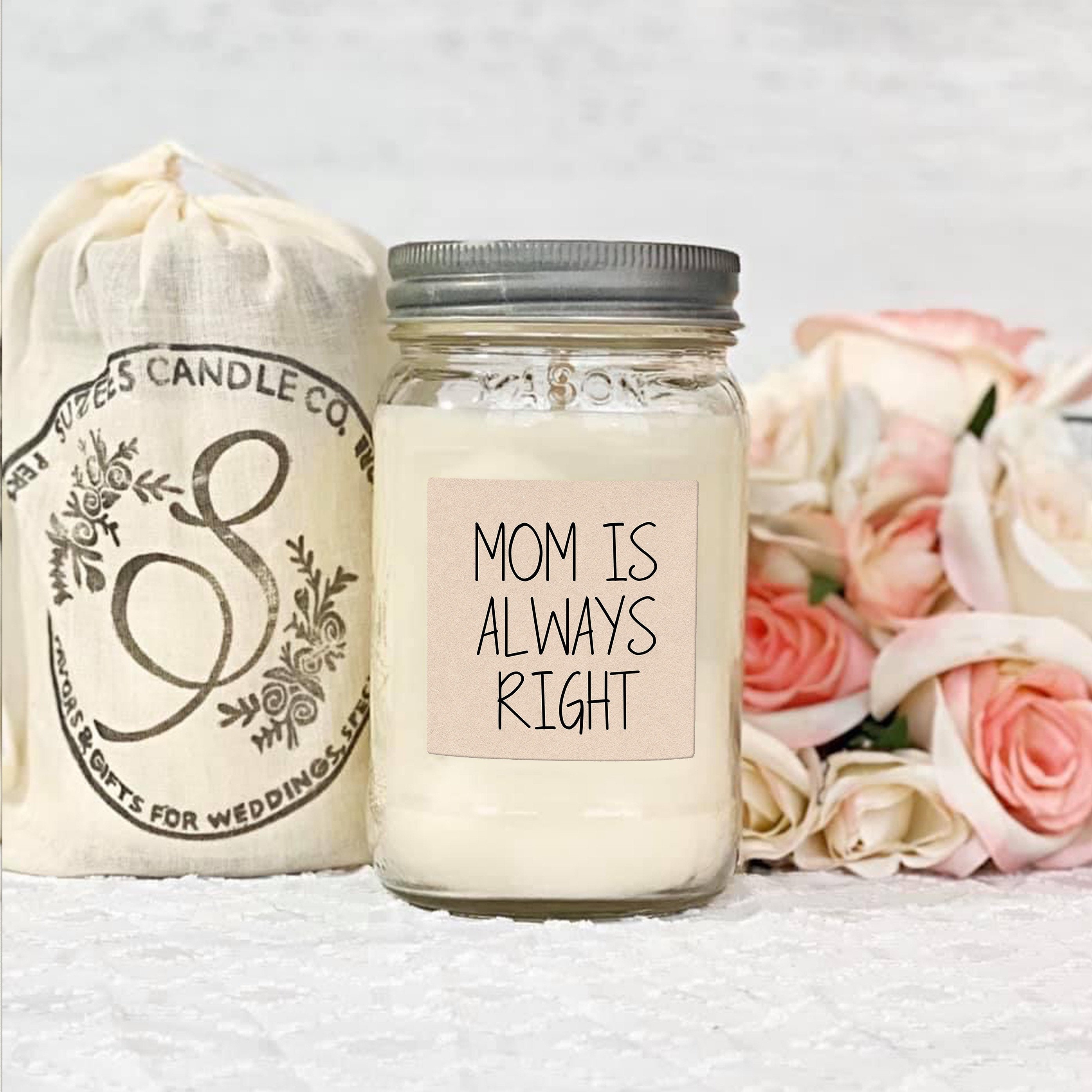Mom Candle Birthday Gift For Mom Candle For Mom Candle Etsy