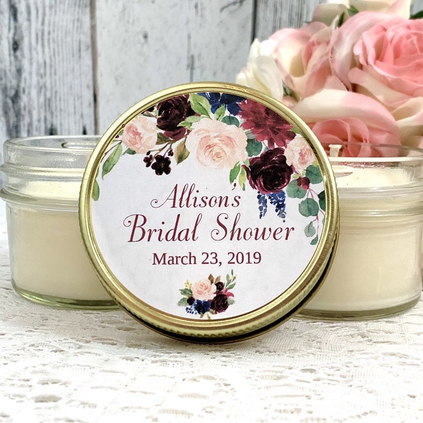 Set of 6 Rustic Bridal shower Favors Rustic Wedding Rustic Etsy