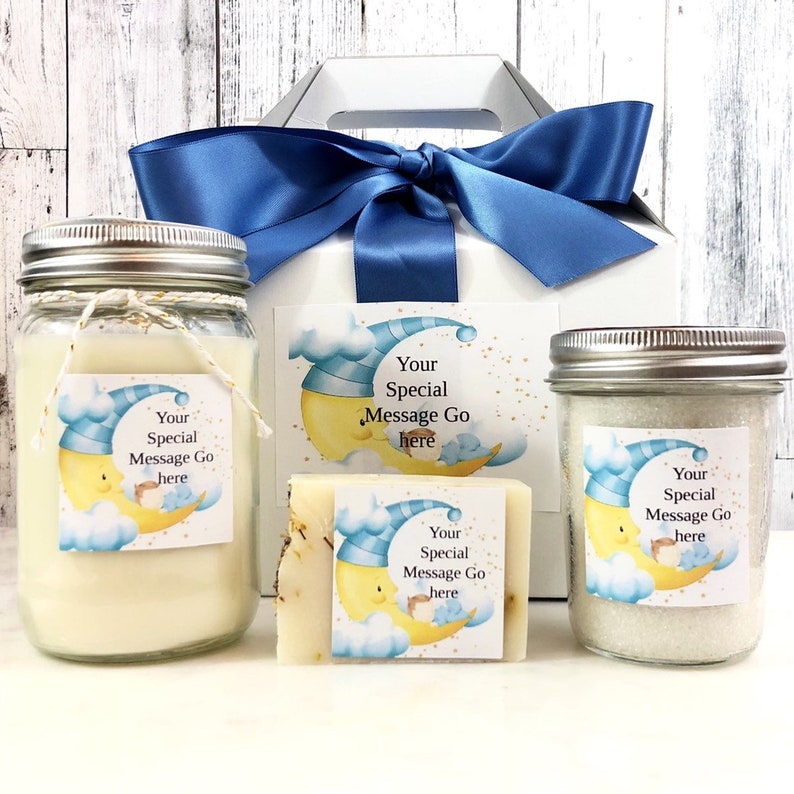 Baby Shower Gift Set Baby Shower Candles Baby Shower Gift Etsy