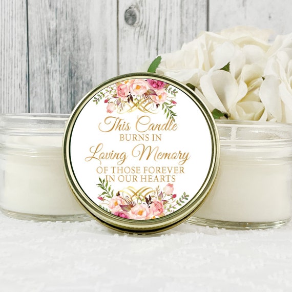 18 4oz Memorial Favors for Funeral Memorial Service Favor Etsy
