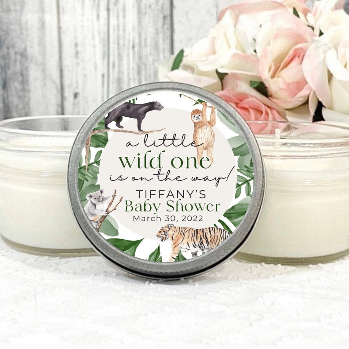 Jungle Baby Shower Favors Jungle Baby Shower Safari Etsy