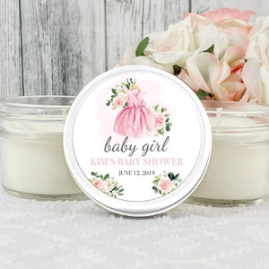 Girl Baby shower Favors - Girl Baby shower party, Pink Favor