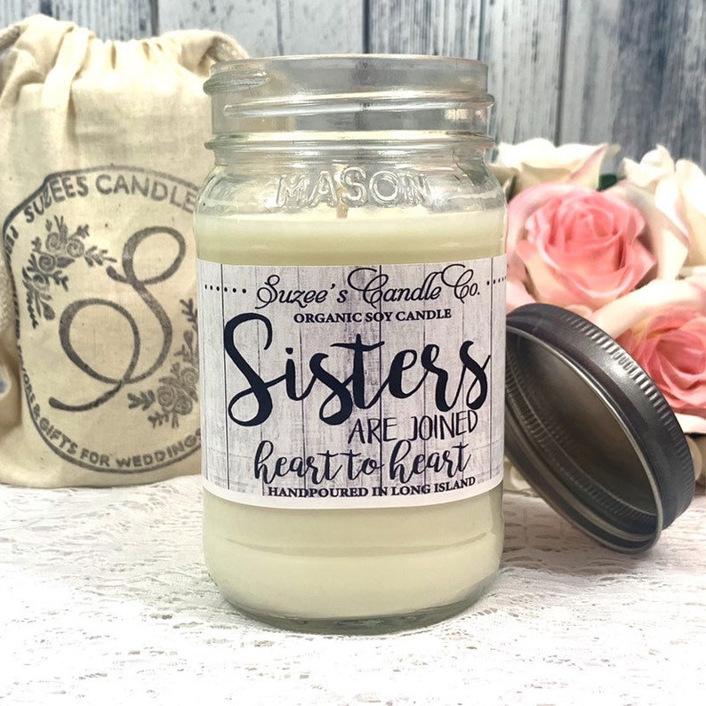 Sister Candle gift Gift for sisters birthday gift for Etsy
