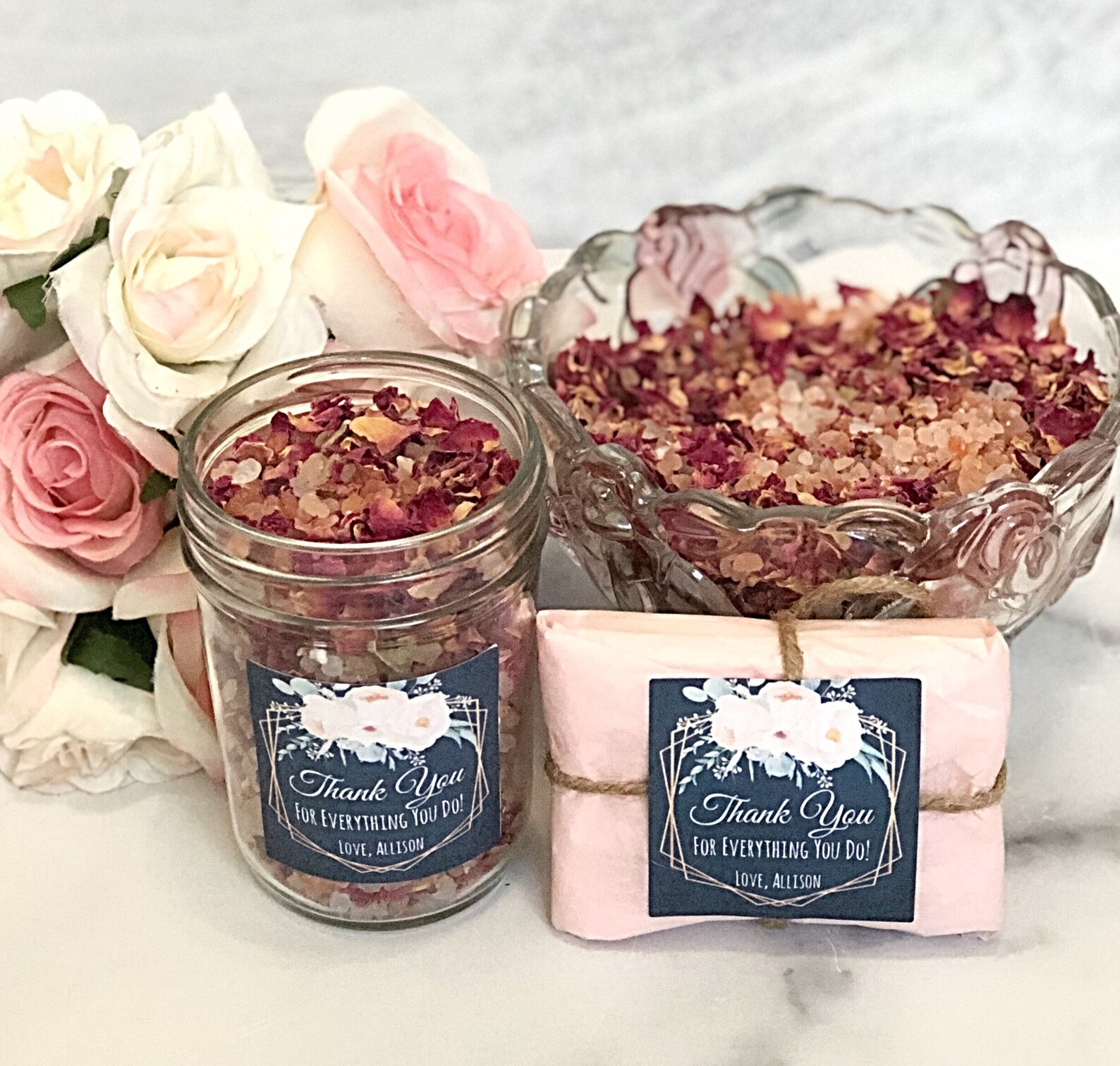 Bridal shower Bath Salt Favors Bridal Shower Favors Etsy