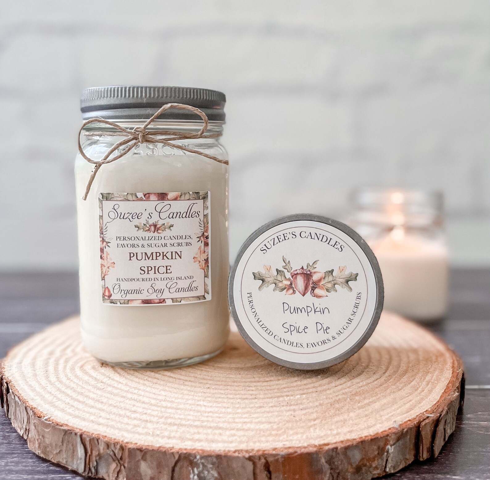 Fall Soy Candles Fall Candles Fall Decor Soy Candles Etsy