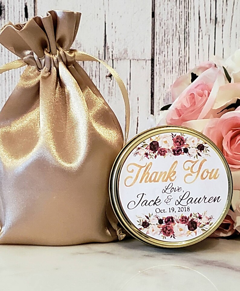 Fall Wedding Favors 12 Set Burgundy Wedding Favors Candles Candles Wedding Favor Burgundy Gold Wedding Burgundy and Blush Wedding