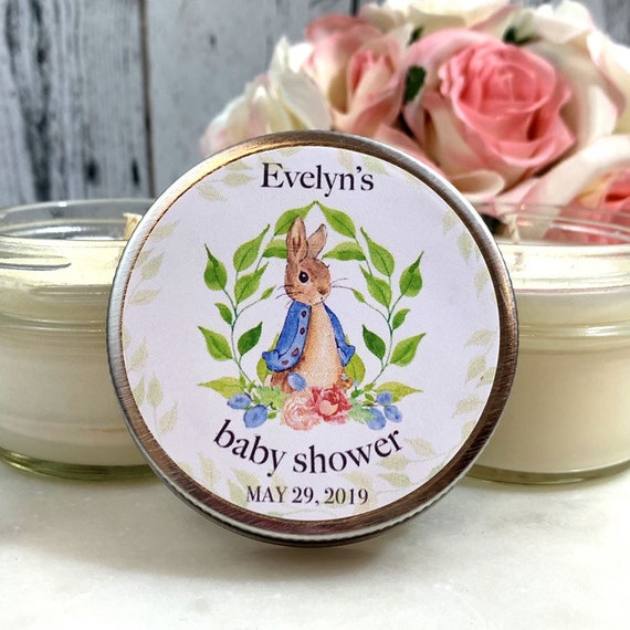 peter rabbit baby shower favors