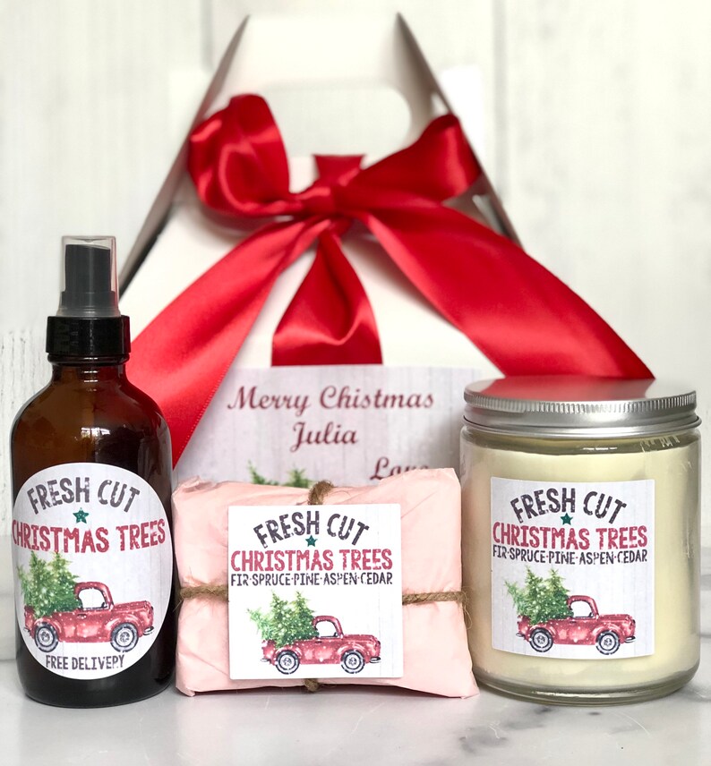 Pine Scented Candle Christmas Candles Mason Jar Candle Etsy