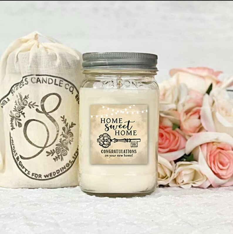 New Home Candle Housewarming Gift New Home Gift Etsy