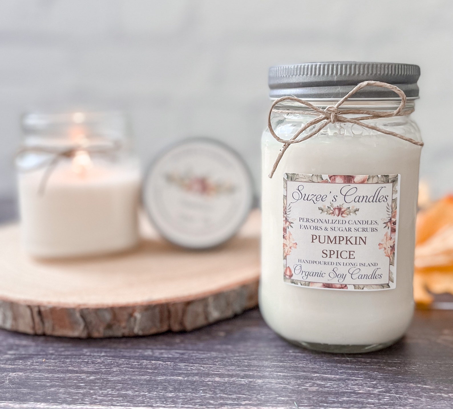 Fall Soy Candles Fall Candles Fall Decor Soy Candles Etsy