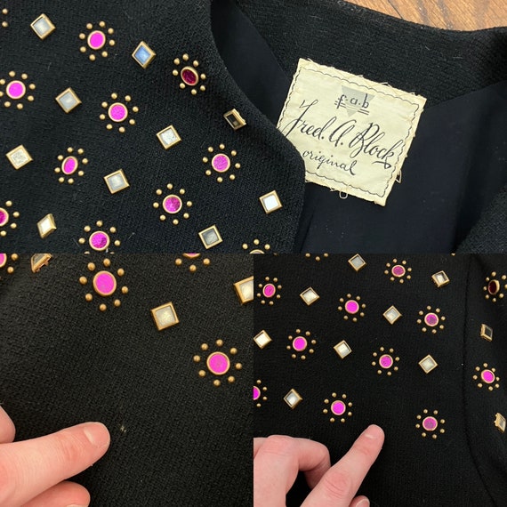 1940s Fred A. Block Studded jacket - image 10