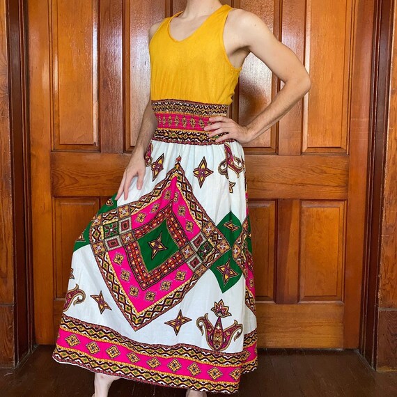 60s maxi dress