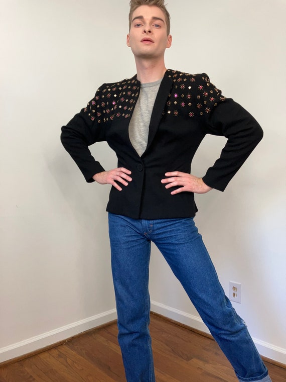 1940s Fred A. Block Studded jacket - image 3