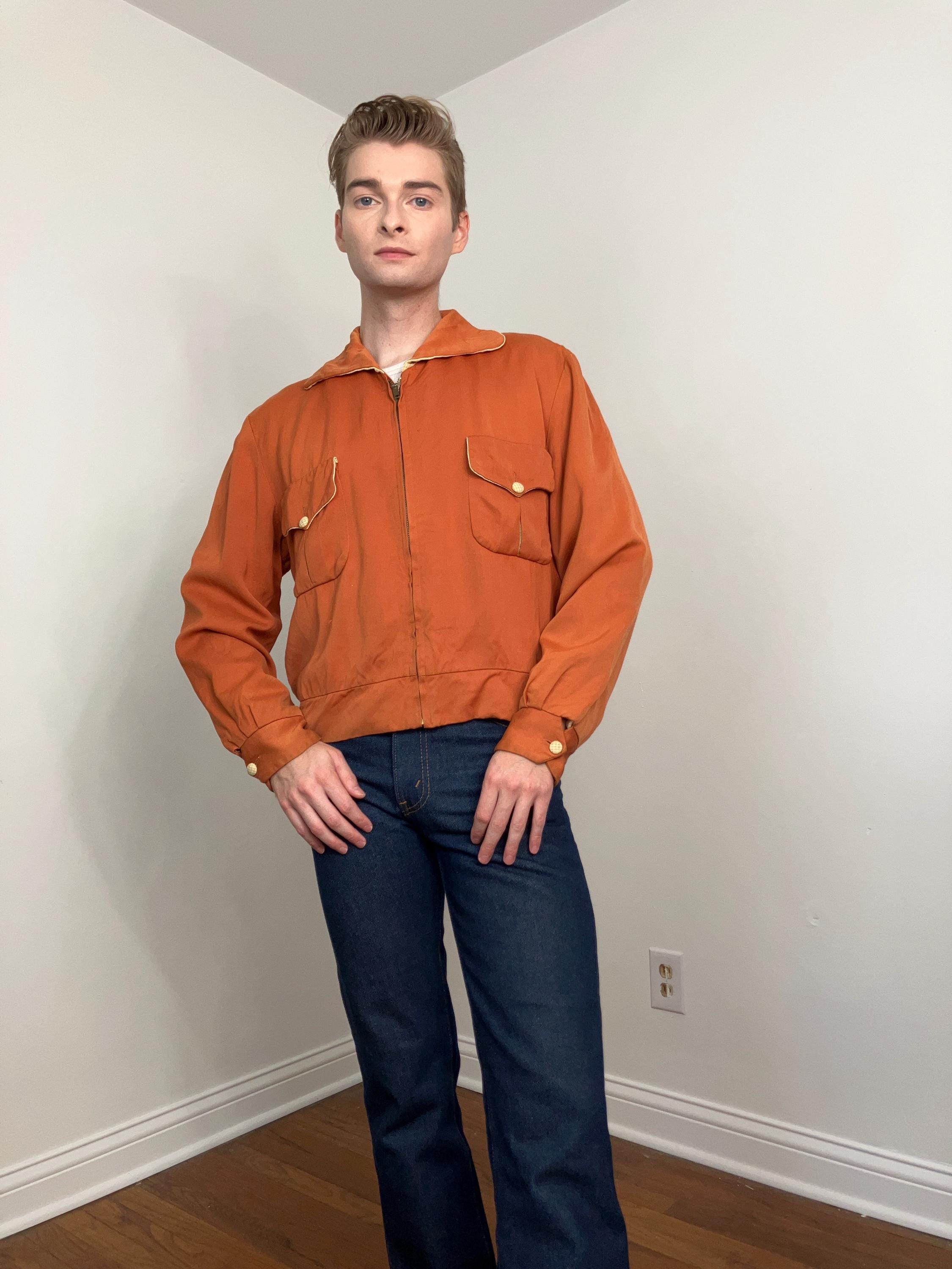 50s Gabardine Jacket - Etsy 50s Gabardine Jacket - Etsy