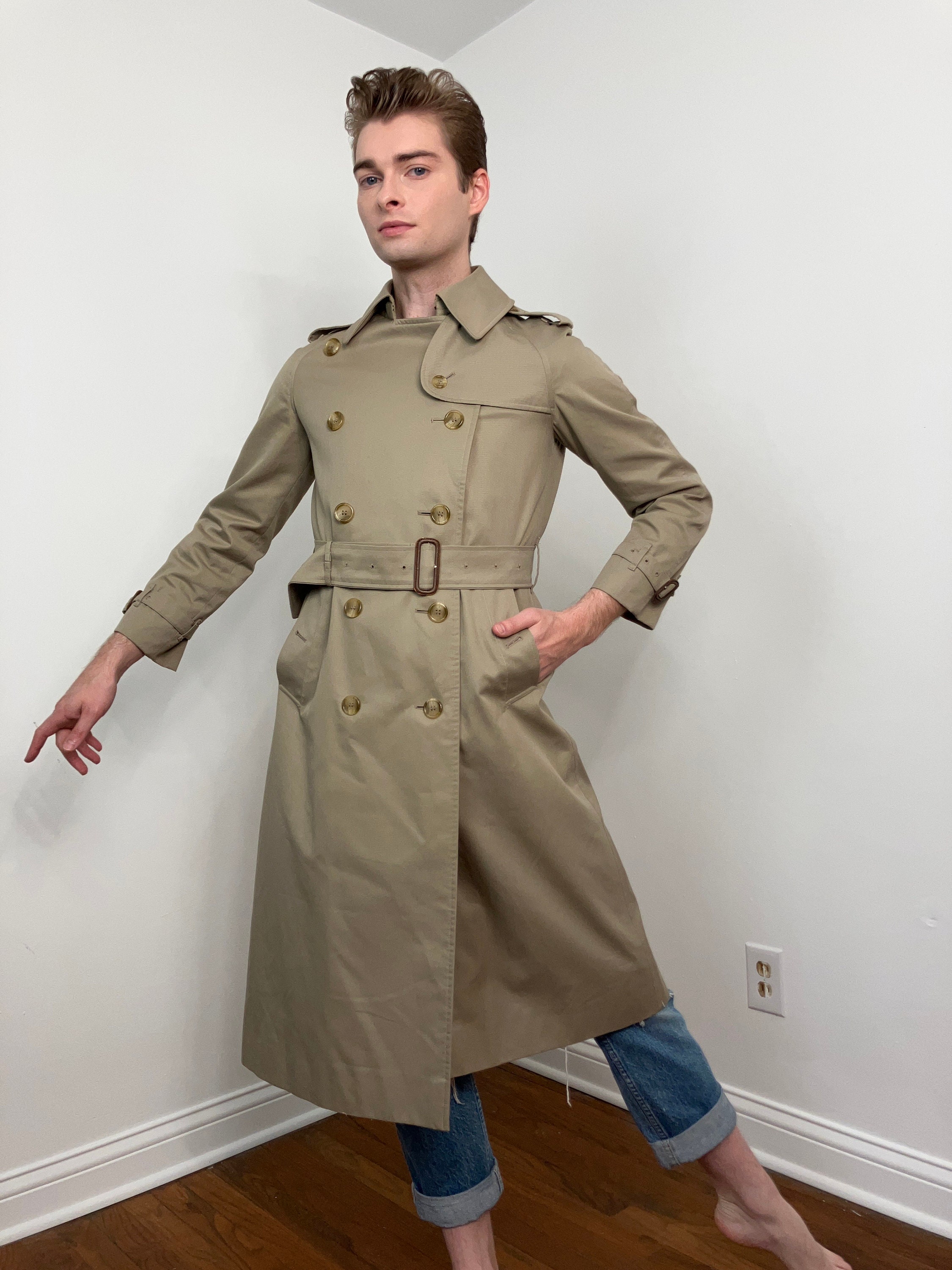 Burberry トレンチコート風ジャケット バーバリー BURBERRY トレンチコート メンズ アウター