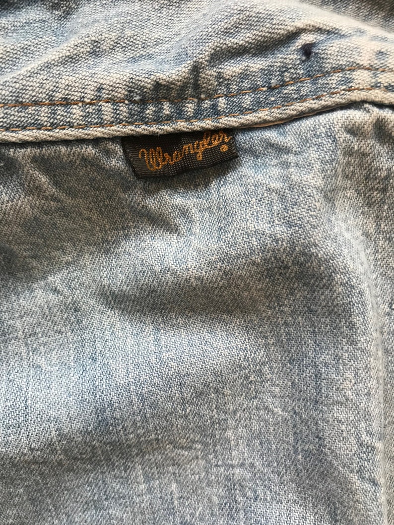 70s Double front zip high waisted Wrangler bell bottoms