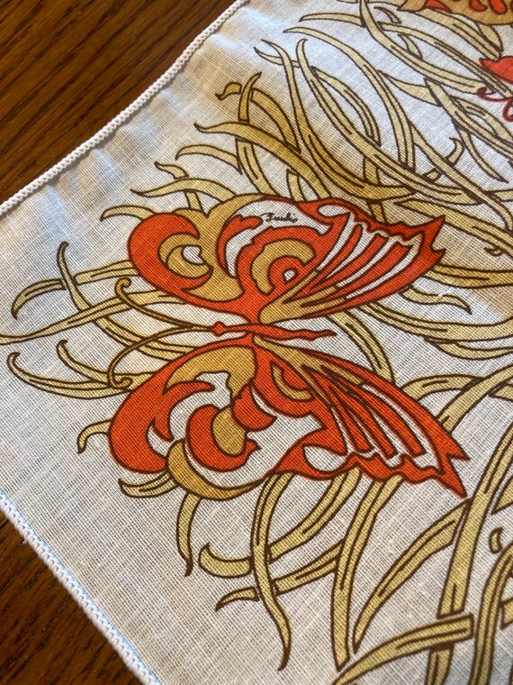 70's Emilio Pucci table linens / scarf - image 7