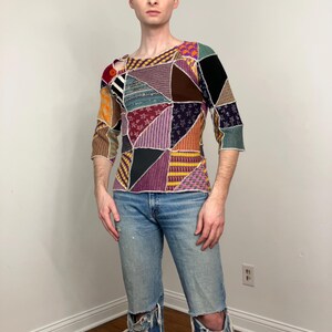 70s Patchwork sweater