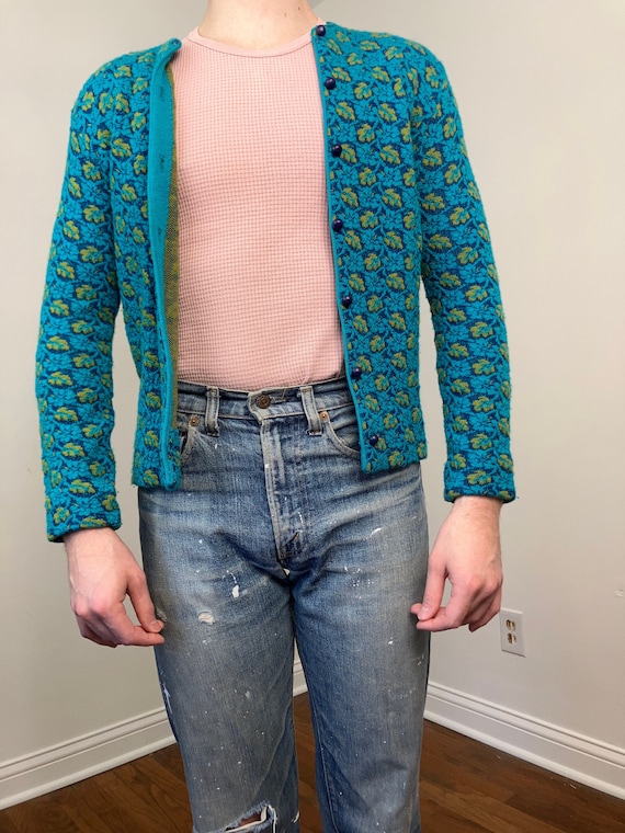 Vintage Jacquard Knit Sweater
