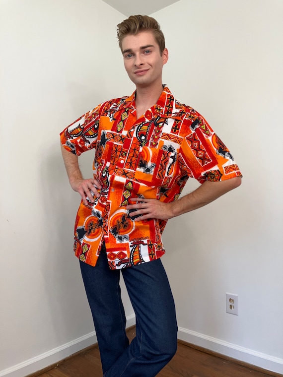 70s Hawaiian shirt - image 2