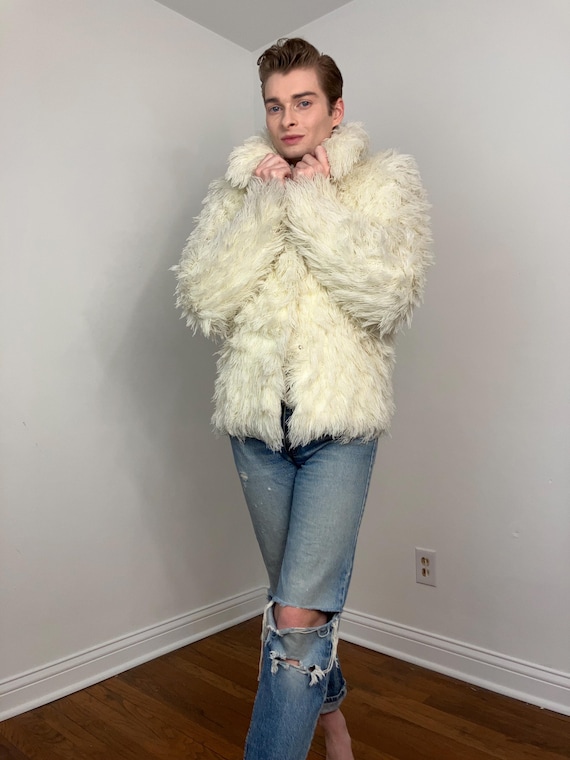 70s String shag jacket by Arissa - image 4