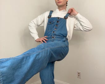 70er Jahre Hang Ten Jeans-Overall