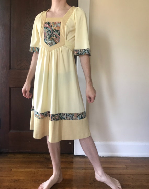 70s Renaissance style dress