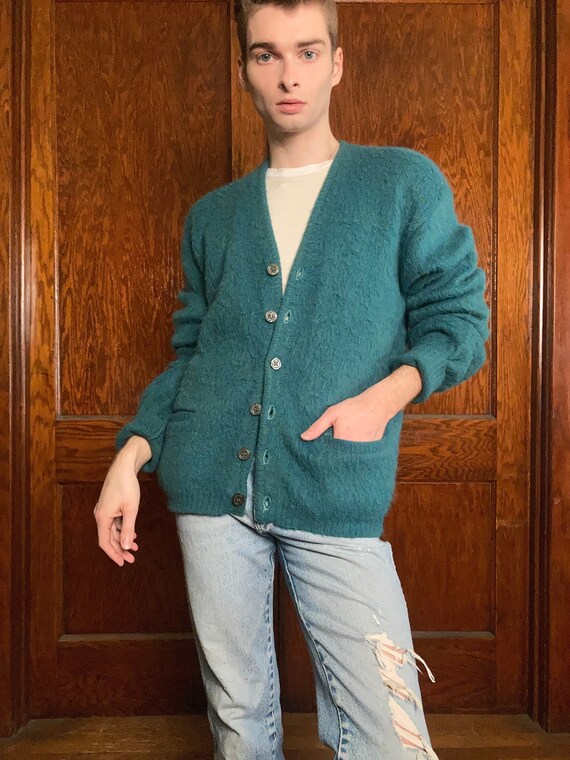60s mohair cardigan
