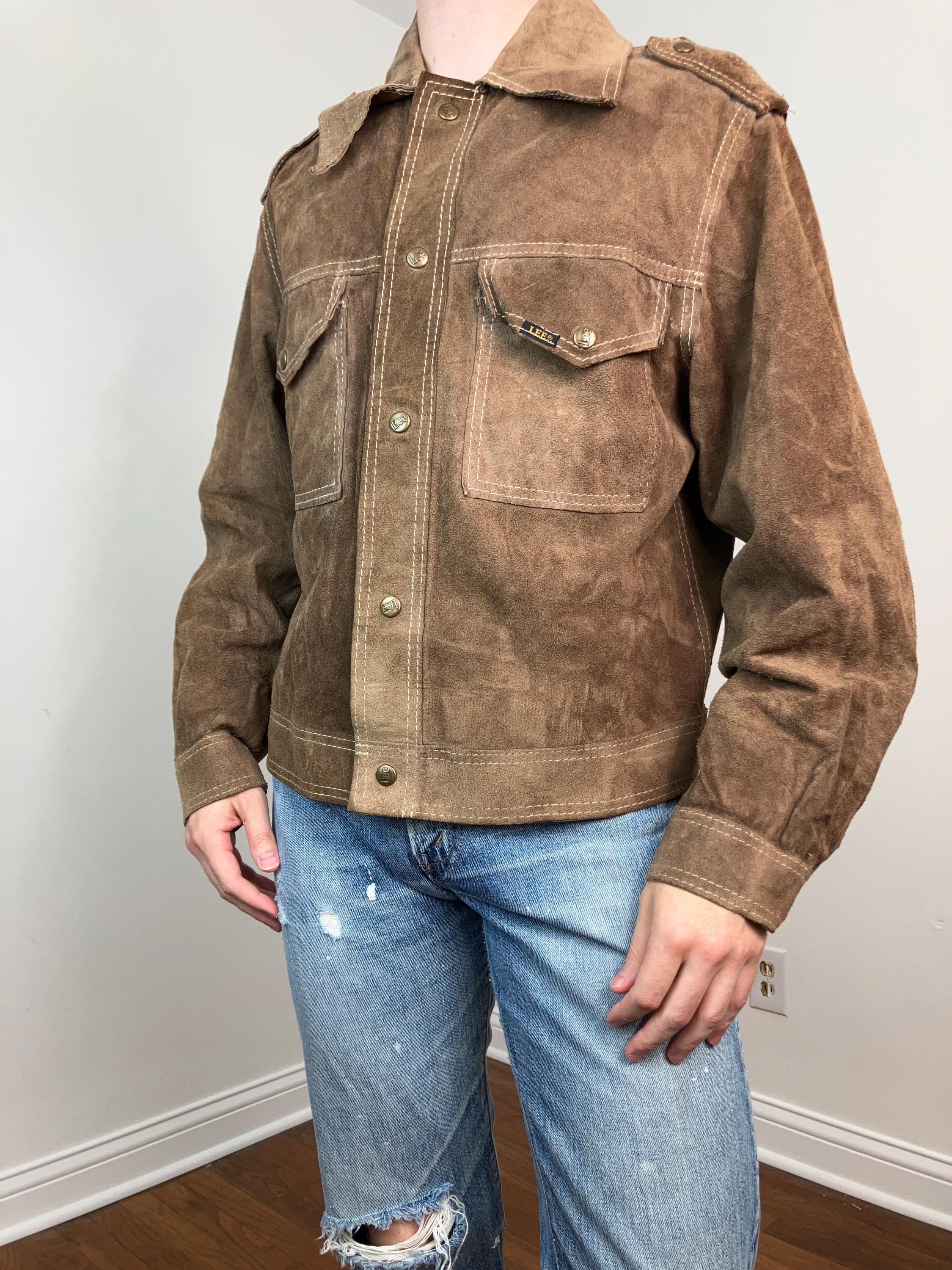 Late 60s / Early 70s Lee Revesible Suede and Leather Jacket - Etsy
