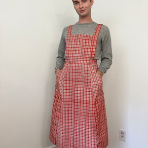 70s Marimekko pinafore dress