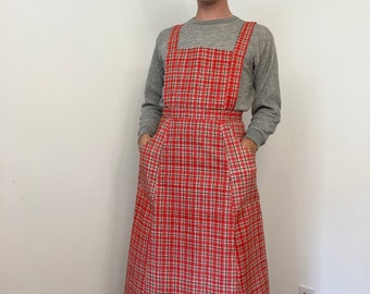 70s Marimekko pinafore dress